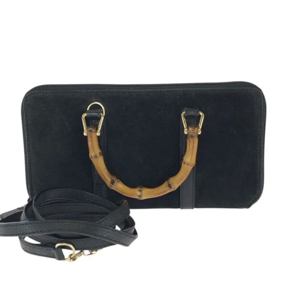 Gucci Vintage Bamboo Long Wallet